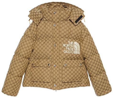 gucci north face mont|Gucci x The North Face Print Jacket Beige/Ebony .